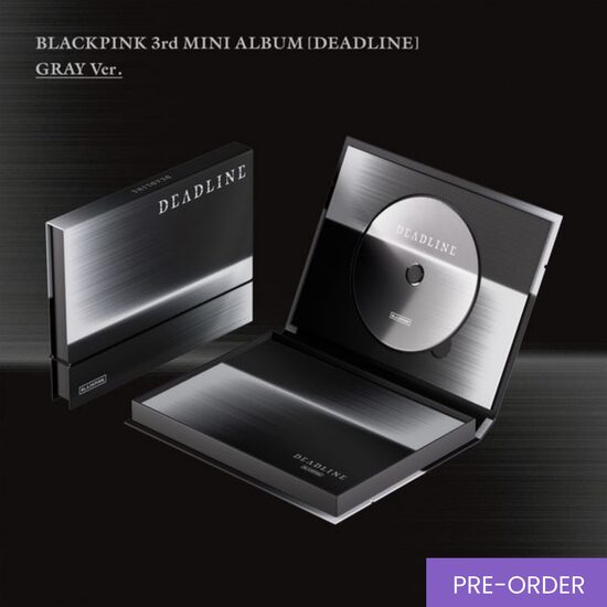 {PRE-ORDER} BLACKPINK 3rd MINI ALBUM [DEADLINE] (GRAY Ver.)